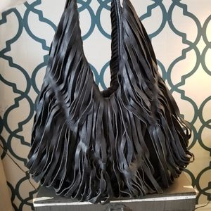 Boho chic hobo bag
